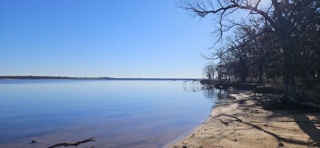 My Recent Meditation Spot at Lake Thunderbird State Park