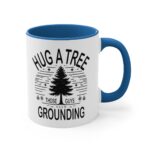 Hug a Tree Accent Coffee Mug, 11oz