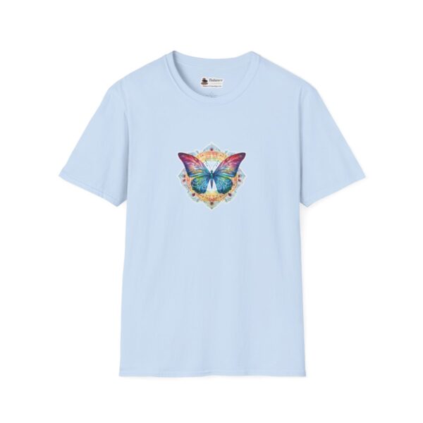 Mandala Butterfly Softstyle T-Shirt - Image 2