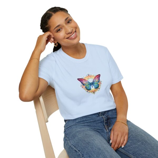 Mandala Butterfly Softstyle T-Shirt