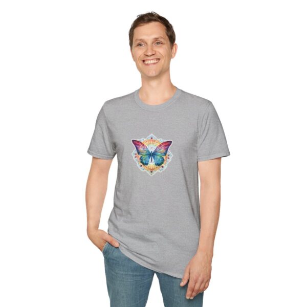 Mandala Butterfly Softstyle T-Shirt - Image 20